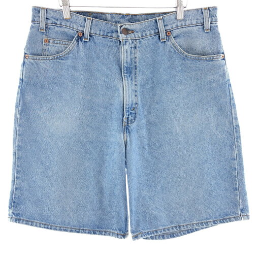 古着 リーバイス Levi's 550 RELAXED FIT オレンジタブ デニムショーツ ショートパンツ USA製 メンズw36 /eaa382444 【中古】 【240517】 【SS2506_30】