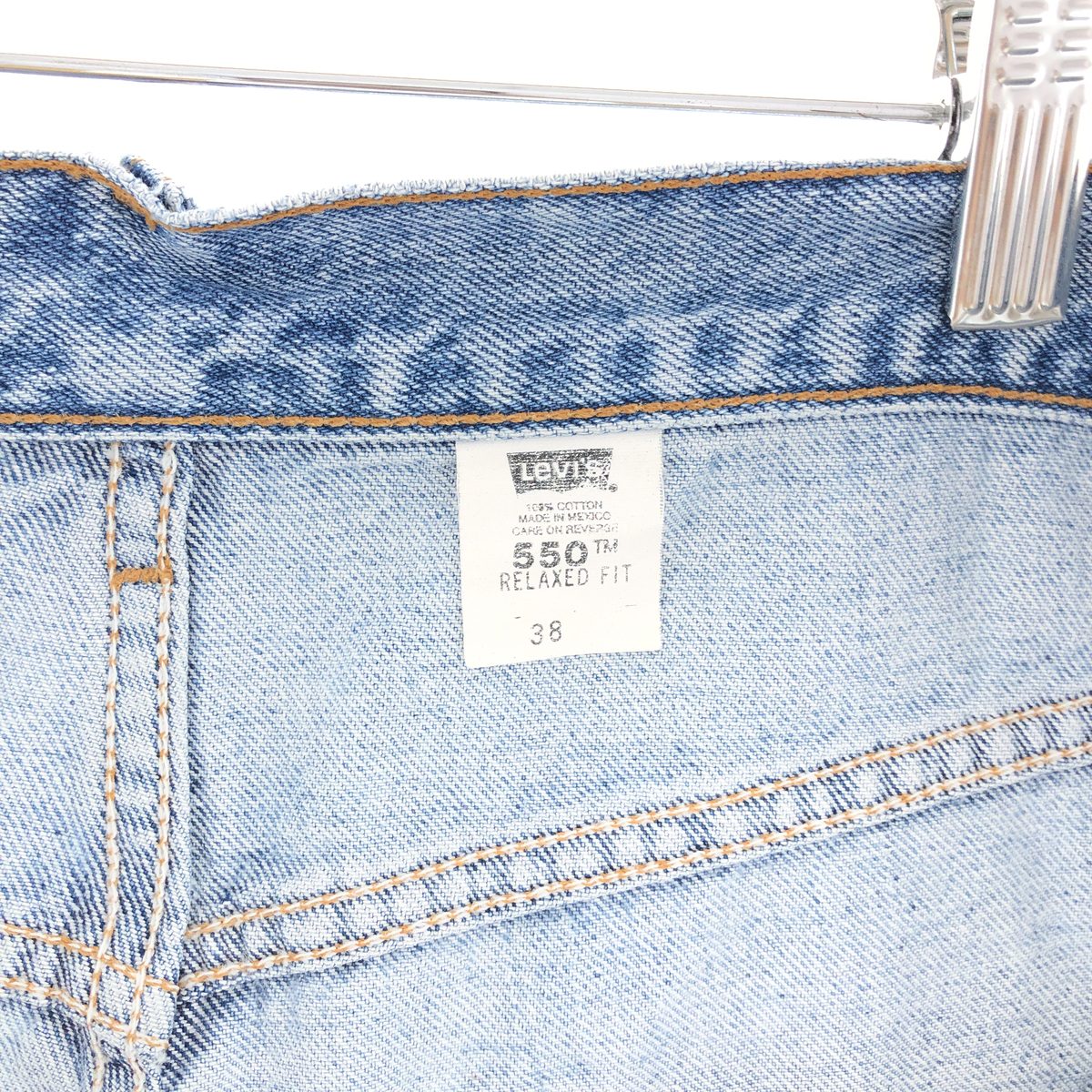 古着 00'S リーバイス Levi's 550 RELAXED FIT デニムショーツ ショートパンツ メンズw37 /eaa382458 【中古】 【240517】 ss2503_30