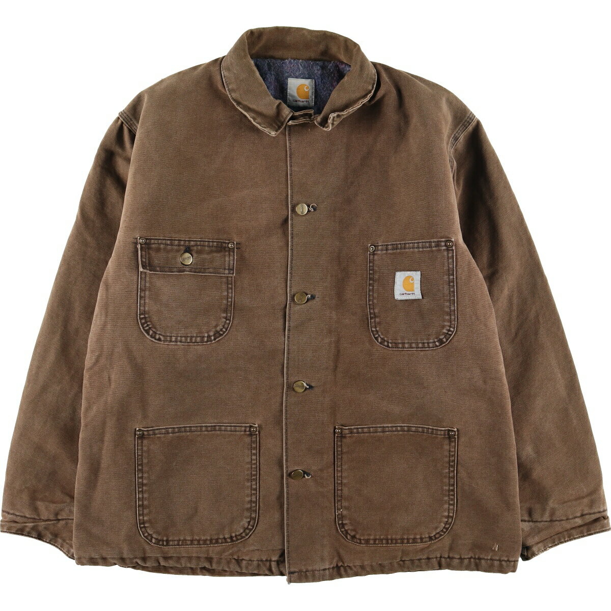 古着 カーハート Carhartt ミシガンチョアコート ダックワークジャケット メンズXL /eaa383547 【中古】【K1102】 【231104】のサムネイル