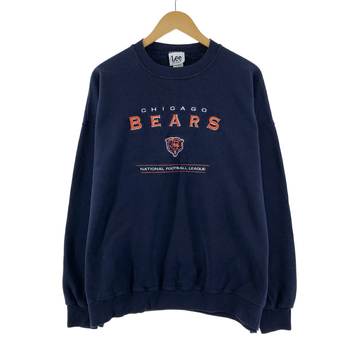 ＼31%OFF／古着 リー Lee SPORT NFL CHICAGO BEARS シカゴベアーズ スウェットシャツ トレーナー メンズXXL /eaa385488   