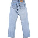 古着 リーバイス Levi's 501 ジーンズ ストレートデニムパンツ USA製 レディースL(w29) /eaa387231 【中古】 【231124】