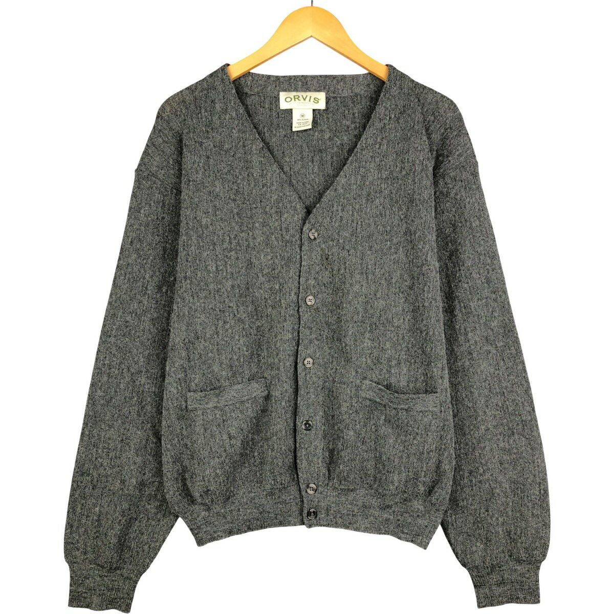 古着 00'S オービス ORVIS アルパカニットカーディガン メンズM相当 /eaa389594 【中古】 【251026】