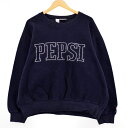 古着 90'S NOTHING ELSE IS A PEPSI PEPSI ペプシ フリーススウェットシャツ トレーナー メンズL ヴィンテージ /eaa389860 【中古】 【231224】