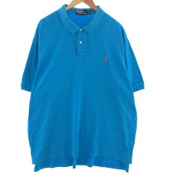 古着 ラルフローレン Ralph Lauren POLO by Ralph Lauren 半袖 ポロシャツ メンズXXL /eaa390300 【中古】 【240406】