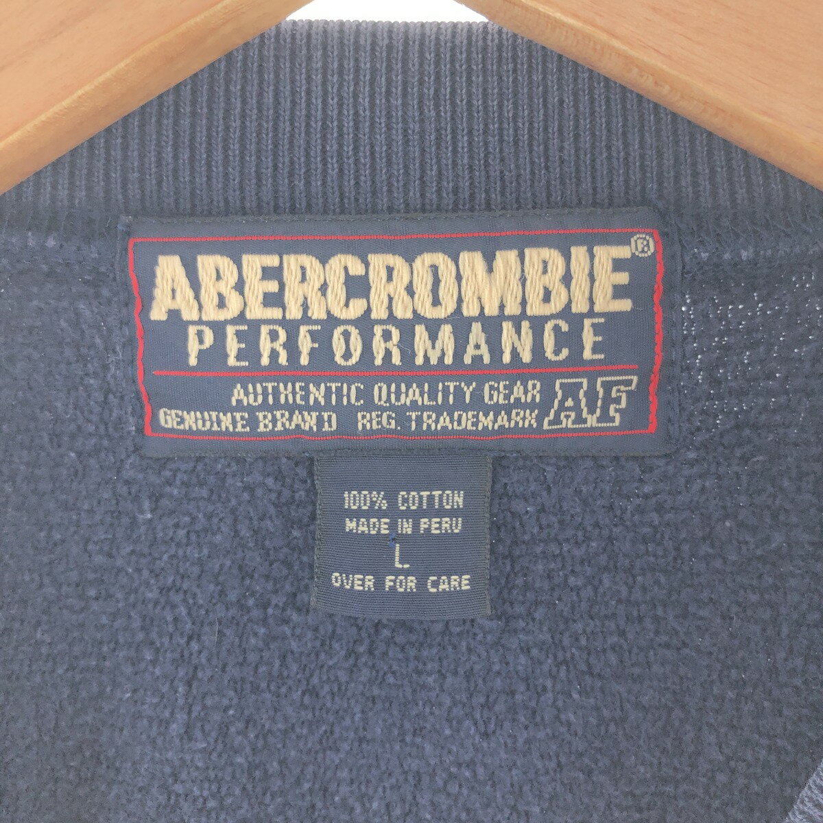 古着 90'S アバクロンビーアンドフィッチ Abercrombie&Fitch ロゴスウェットシャツ トレーナー メンズL相当 ヴィンテージ /eaa391569 【中古】 【240826】 【SS2509_50】