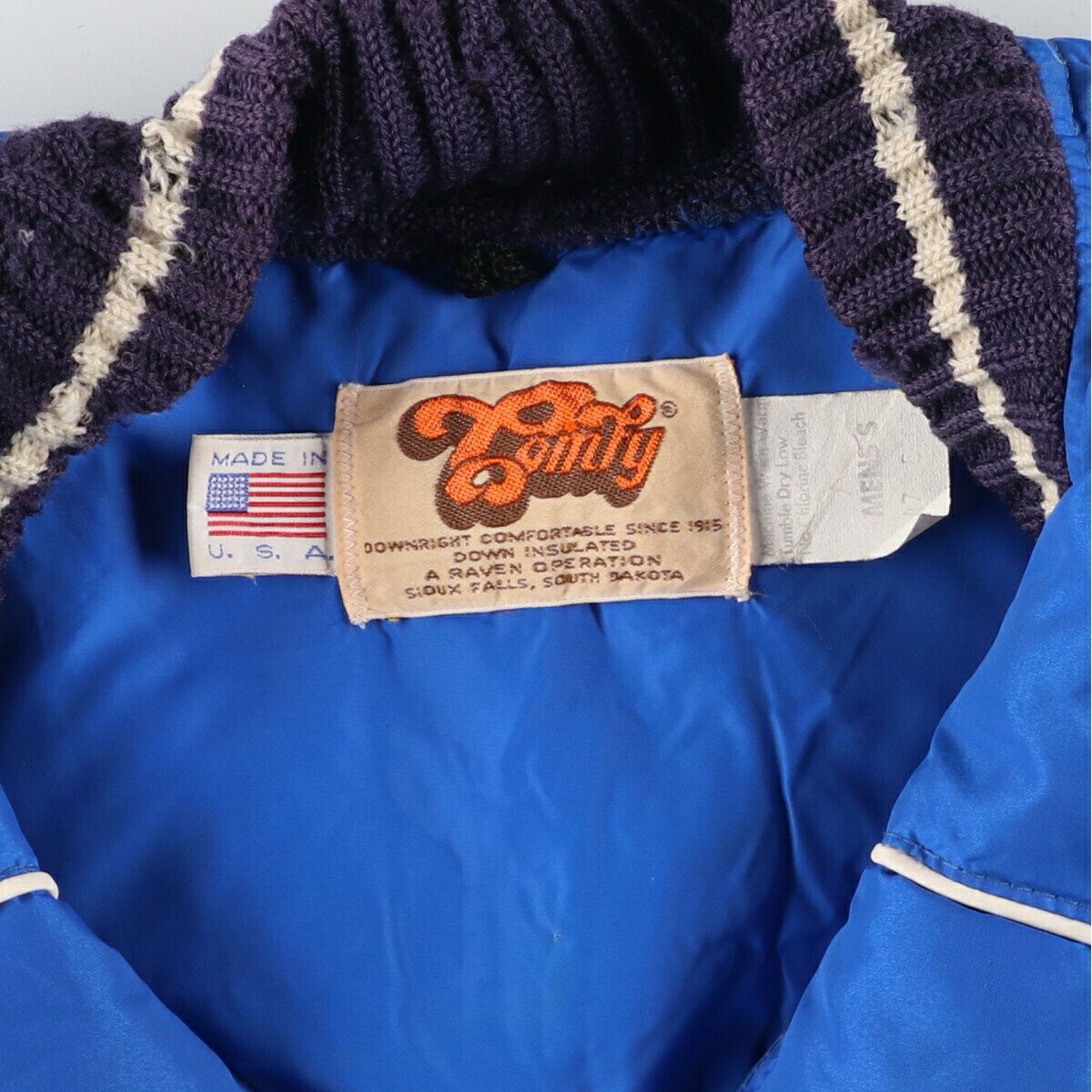 古着 70'S COMFY ダウンジャケット USA製 メンズS ヴィンテージ /eaa395487 【中古】 【231218】 ss2503_10