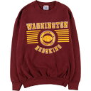 古着 90年代 AMERICA'S FINEST NFL WASHINGTON REDSKINS ワシントンレッドスキンズ プリントスウェットシャツ トレーナー USA製 メンズL ヴィンテージ /eaa396607 【中古】 【231126】