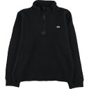 古着 ラコステ LACOSTE ハーフジップ