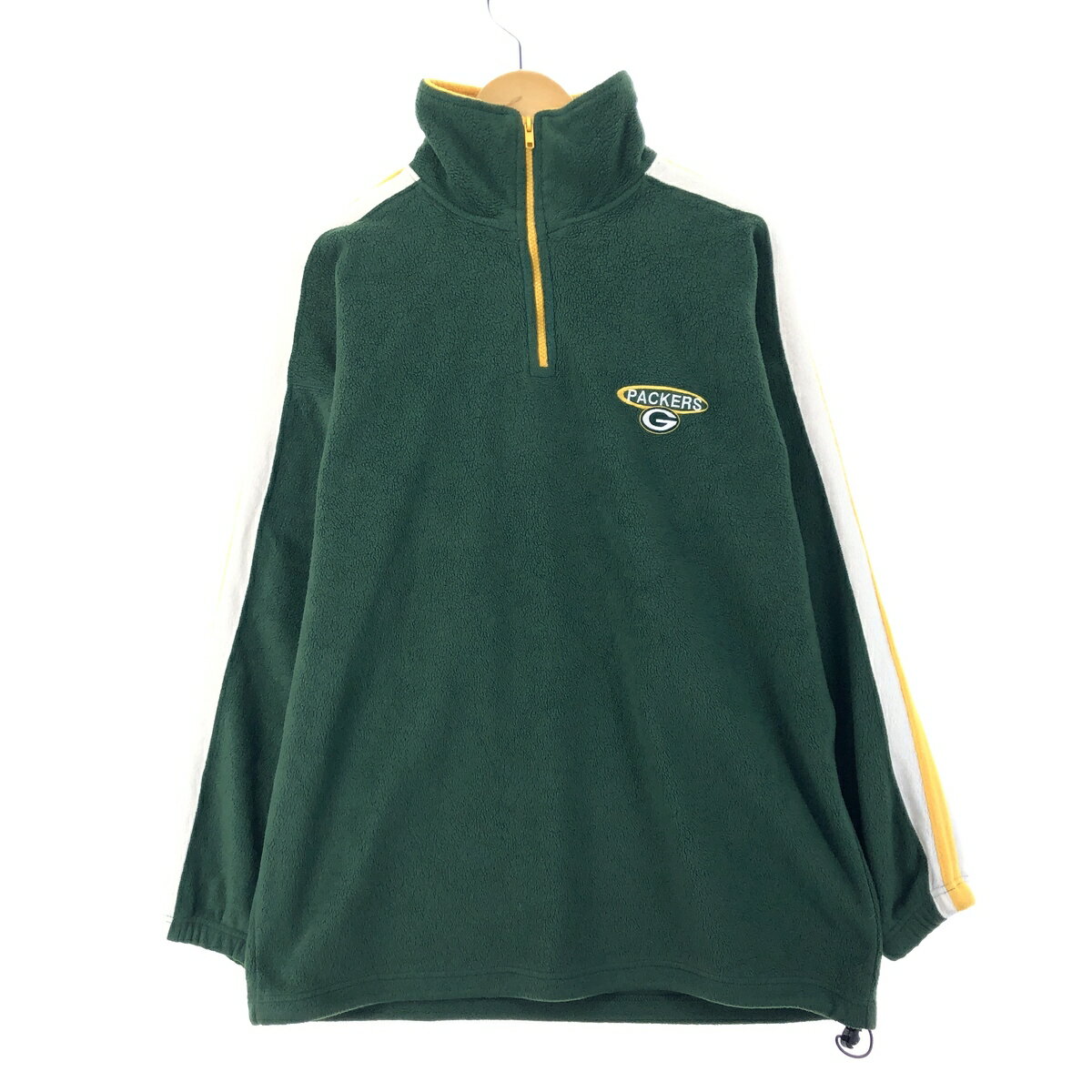 古着 IRON KNIGHTS NFL GREEN BAY PACKERS グリーンベイパッカーズ ハーフジップ フリースプルオーバー メンズXL /eaa397077 【中古】 【231203】 ss2503_10