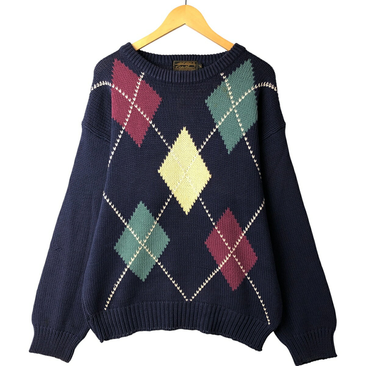 ���� 80~90'S ���ǥ����Х����� Eddie Bauer ������ ������������ ���åȥ�˥åȥ������� ���L���� ������ơ��� /eaa399005 ...