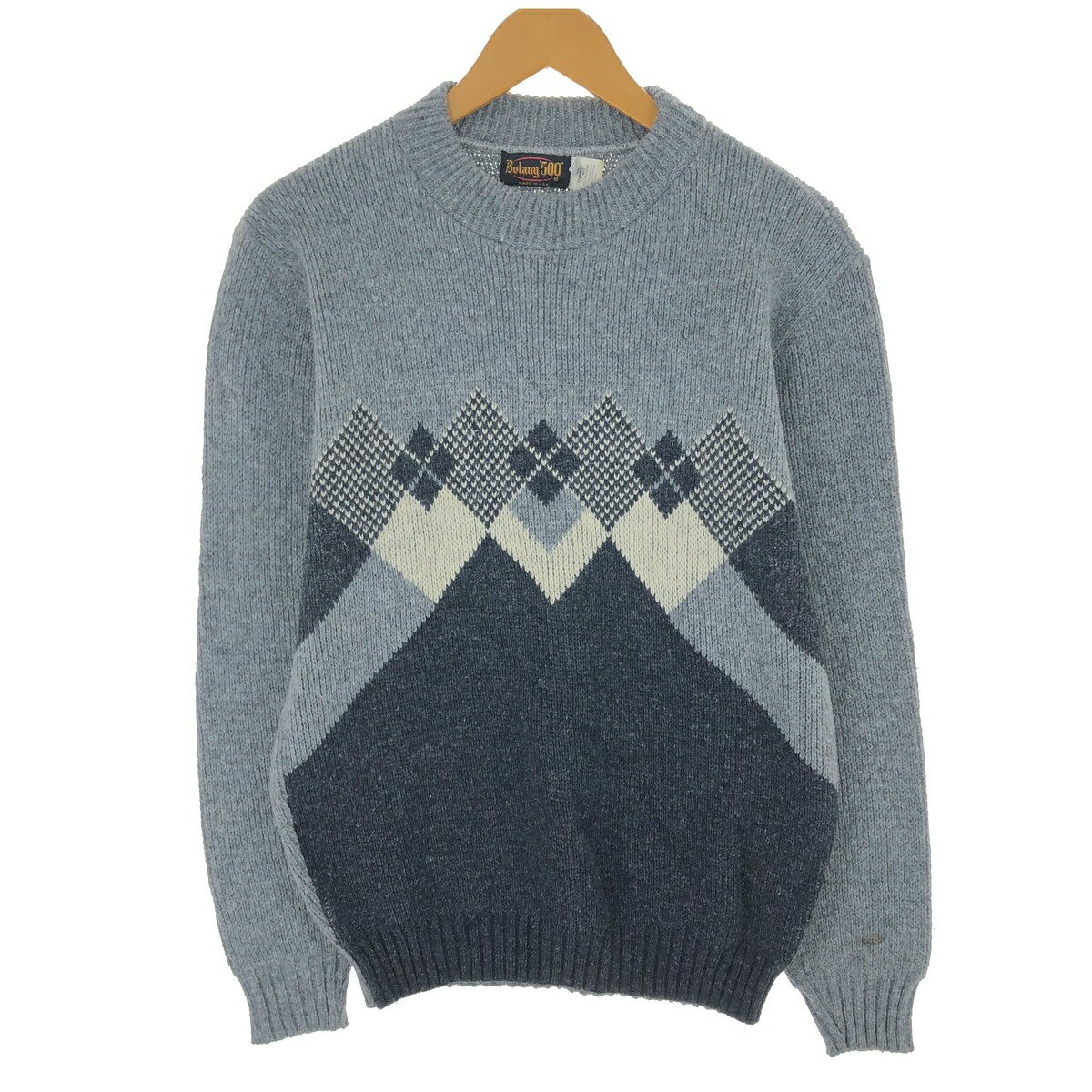 古着 Botany 500 総柄 アクリルニットセーター USA製 メンズM相当 /eaa399365 【中古】 【241020】 【SS2506_30】