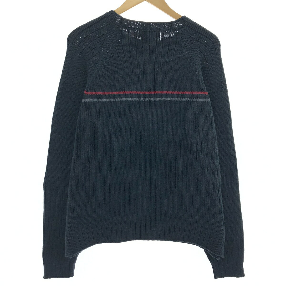 古着 エディーバウアー Eddie Bauer リブ編み ロールネック コットンニットセーター メンズXL相当 /eaa399406 【中古】 【241103】 【SS2506_30】