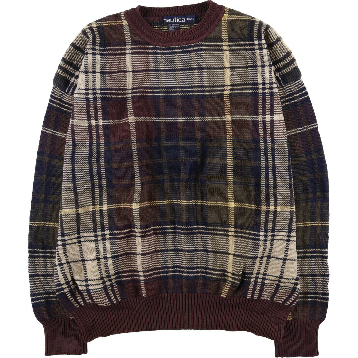 楽天市場】チェック柄（ブランドノーティカ）（ニット・セーター