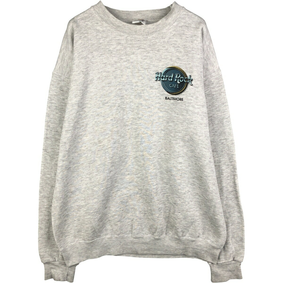 古着 HARD ROCK CAFE ハードロックカフェ アドバタイジング スウェットシャツ トレーナー メンズL相当 /eaa399727 【中古】 【251105】 【NH-2508】