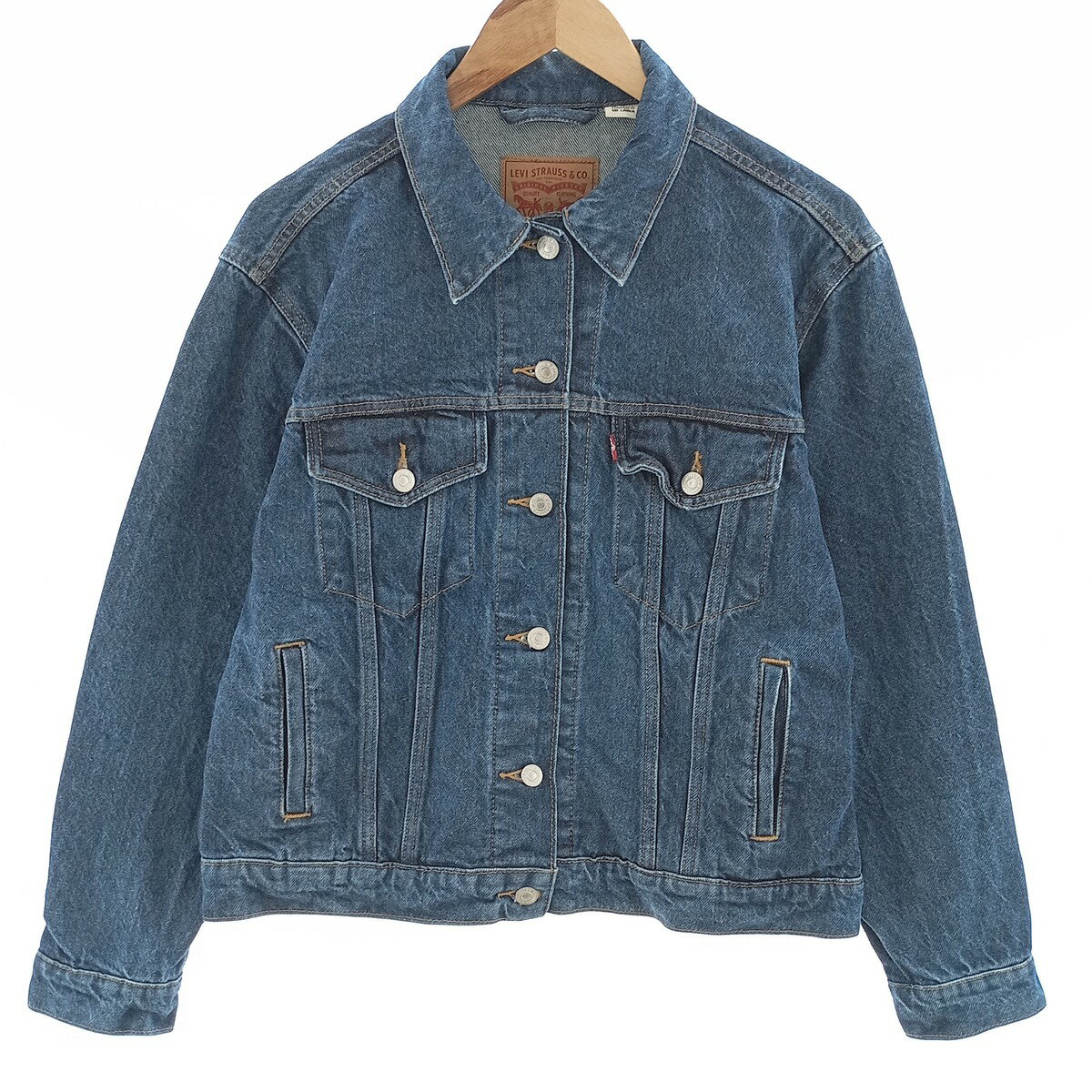 古着 リーバイス Levi's デニムジャケット Gジャン レディースL /eaa400532 【中古】 【240607】 ss2503_30