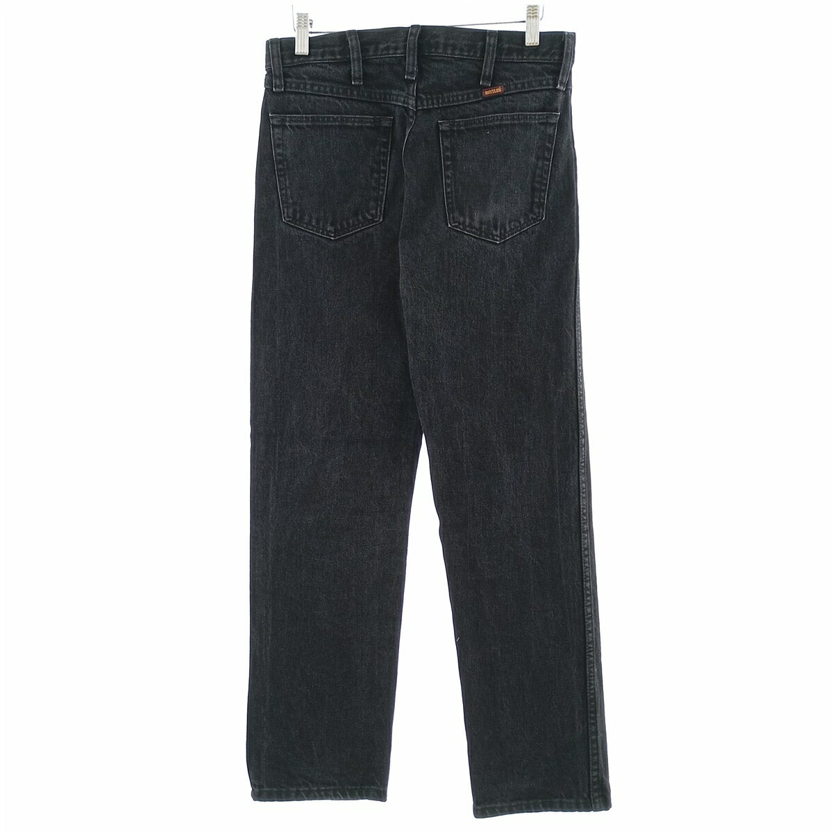 古着 ラスラー RUSTLER ブラックデニム テーパードデニムパンツ メンズw30相当 /eaa400759 【中古】 【240902】 【SS2506_30】