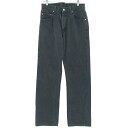 古着 90'S リーバイス Levi's 505 REGULAR FIT STRAIGHT LEG ブラックデニム テーパードデニムパンツ メンズw29相当 ヴィンテージ /eaa400761 【中古】 【240921】(4)