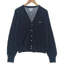 古着 80~90'S ラコステ LACOSTE IZOD アクリルニットカーディガン USA製 メンズM相当 ヴィンテージ /eaa401031 【中古】 【2...