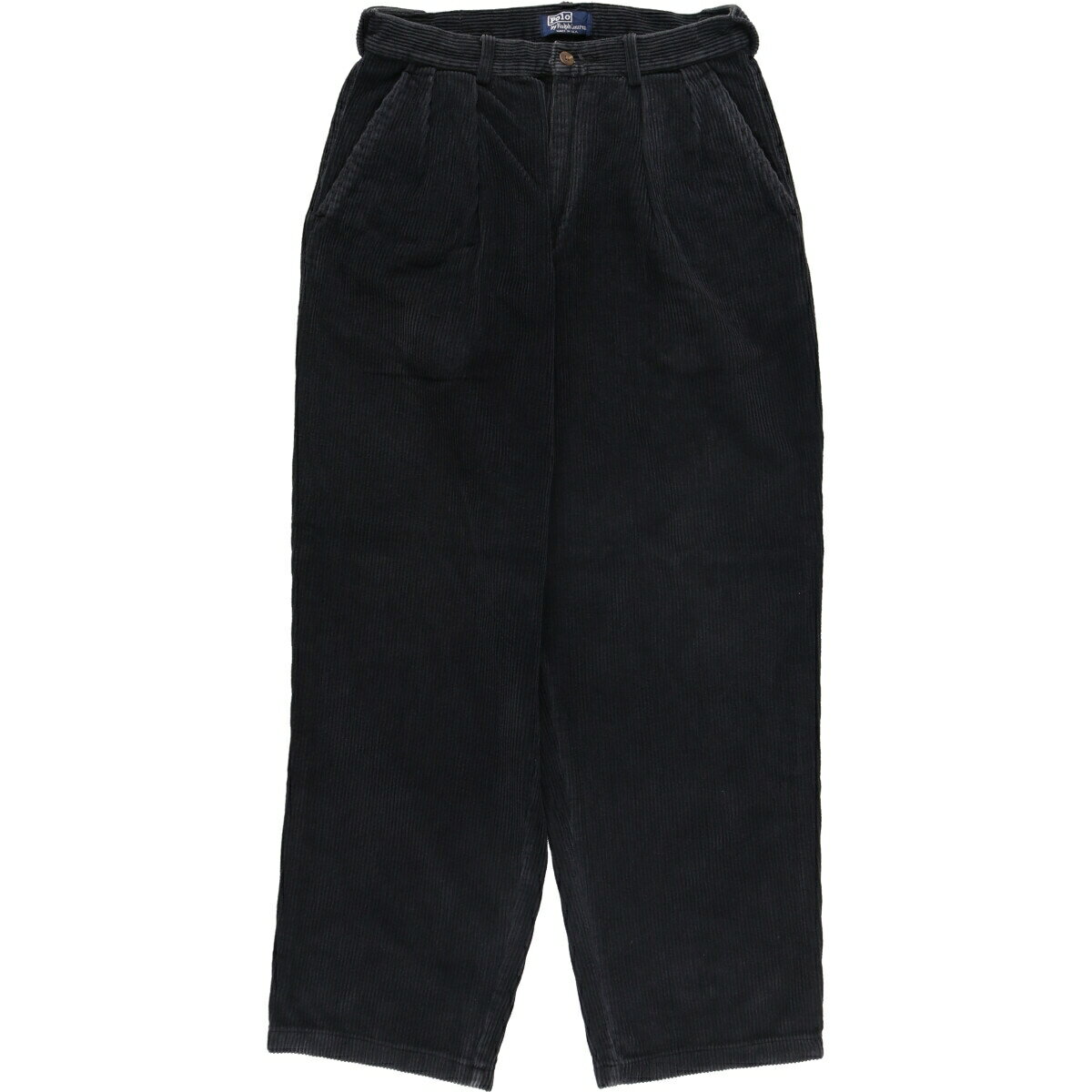古着 90'S ラルフローレン Ralph Lauren POLO by Ralph Lauren 太畝 ツータック コーデュロイパンツ USA製 メンズw30相当 ヴィンテージ /eaa401411 【中古】 【241027】