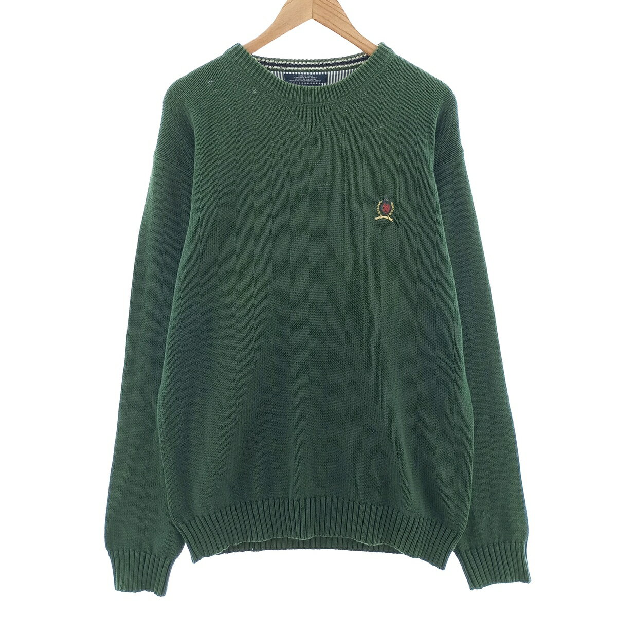 TOMMY HILFIGER トミーヒルフィガー Vネック コットンニット