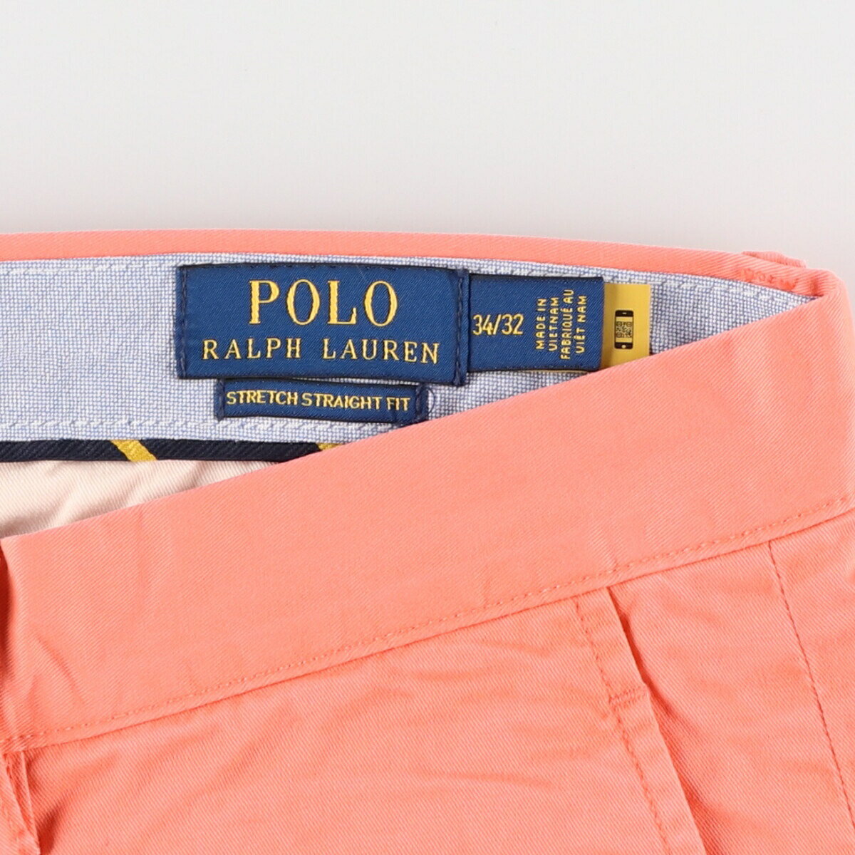 古着 ラルフローレン Ralph Lauren POLO RALPH LAUREN STRTCH STRAIGHT FIT チノパンツ メンズw36相当 /eaa401763 【中古】 【240805】