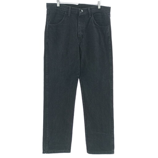 古着 ラスラー RUSTLER ブラックデニム ストレートデニムパンツ メンズw35相当 /eaa402345 【中古】 【250615】 古着 ラスラー RUSTLER ブラックデニム ストレートデニムパンツ メンズw35相当 /eaa402345 【中古】 【250615】