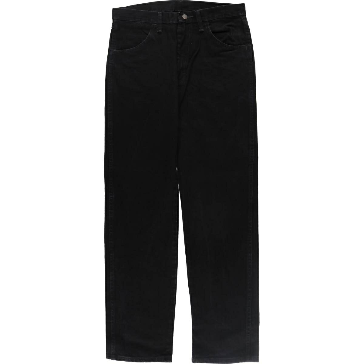 古着 ラスラー RUSTLER ブラックデニム ストレートデニムパンツ メンズw32相当 /eaa402379 【中古】 【250117】 【SS2509_30】
