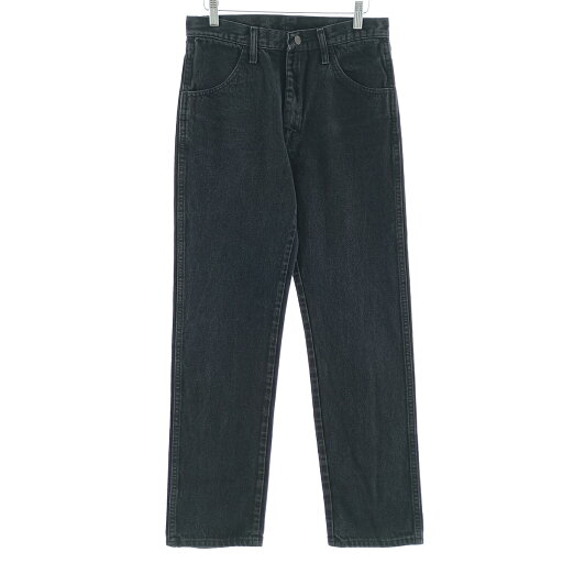 古着 ラスラー RUSTLER ブラックデニム ストレートデニムパンツ メンズw31相当 /eaa402779 【中古】 【250102】 【SS2509_30】