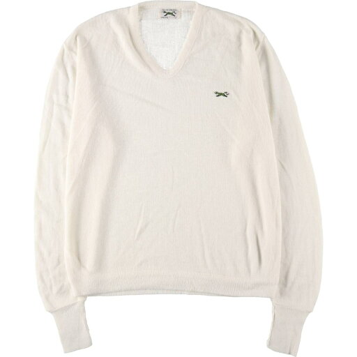 古着 70~80'S ジェイシーペニー J.C.Penney THE FOX Sweater Vネック アクリルニットセーター メンズL相当 ヴィンテージ /eaa402852 【中古】 【250124】 古着 70~80'S ジェイシーペニー J.C.Penney THE FOX Sweater Vネック アクリルニットセーター メンズL相当 ヴィンテージ /eaa402852 【中古】 【250124】