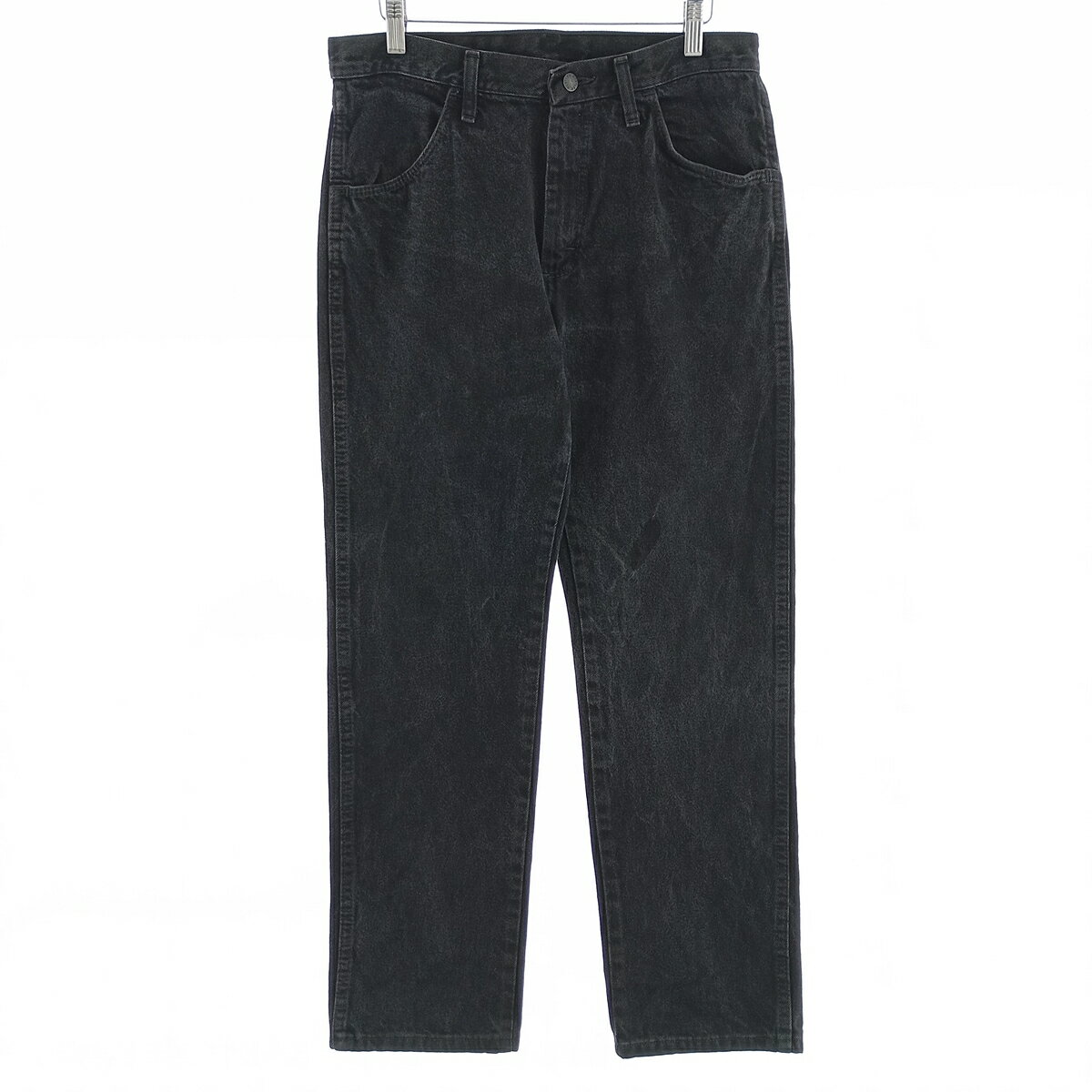 古着 ラスラー RUSTLER ブラックデニム ストレートデニムパンツ メンズw32相当 /eaa403394 【中古】 【241102】 【SS2506_30】