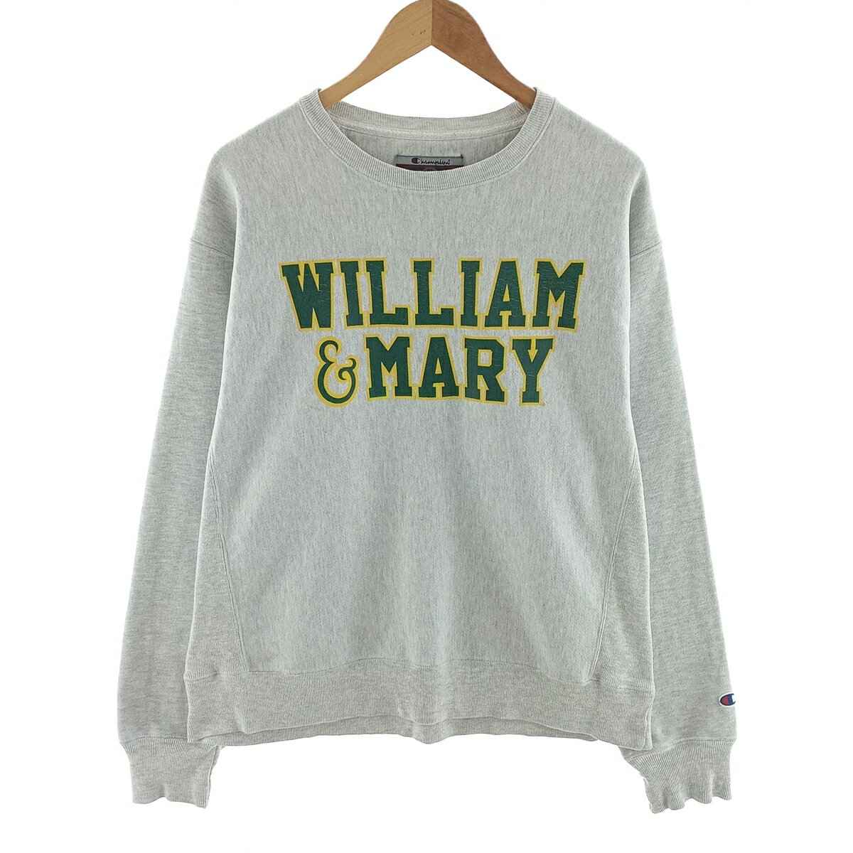 古着 チャンピオン Champion ORIGINAL REVERSE WEAVE オリジナルリバースウィーブ プリントスウェットシャツ トレーナー メンズM相当 /eaa403402 【中古】 【241018】