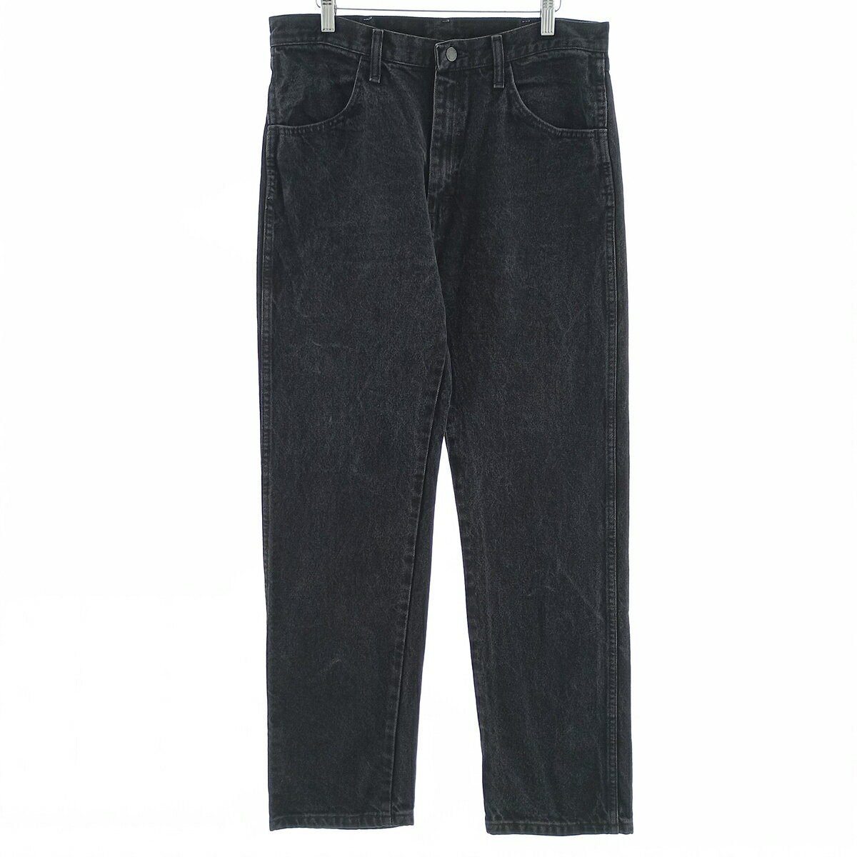 古着 ラスラー RUSTLER ブラックデニム ストレートデニムパンツ メンズw34相当 /eaa403512 【中古】 【241116】 【SS2509_30】