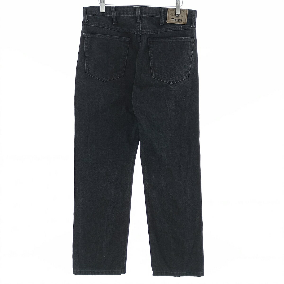 古着 ラングラー Wrangler ブラックデニム テーパードデニムパンツ メンズw34相当 /eaa403660 【中古】 【250102】 【SS2509_30】