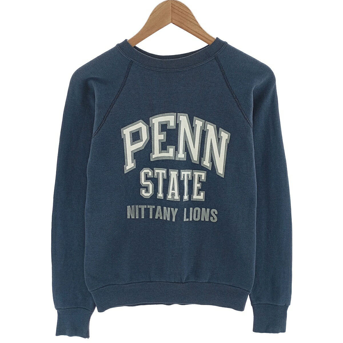 古着 90'S DISCUS PENN STATE ペンシルベニア州立大学 カレッジスウェットシャツ トレーナー USA製 メンズS相当 ヴィンテージ /eaa404038 【中古】 【241216】 【SS2506_30】