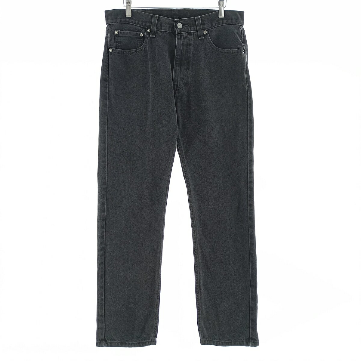 古着 リーバイス Levi's 505 ブラックデニム テーパードデニムパンツ メンズw33相当 /eaa404600 【中古】 【241214】