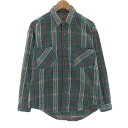 古着 90'S セントジョンズベイ ST JOHN'S BAY 長袖 フランネルチェックシャツ USA製 メンズM相当 /eaa404621 【中古】 【241...
