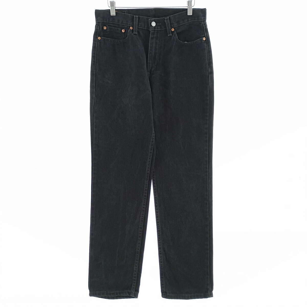 古着 リーバイス Levi's 550 ブラックデニム テーパードデニムパンツ メンズw31相当 /eaa404717 【中古】 【250316】 【ss2601_50】
