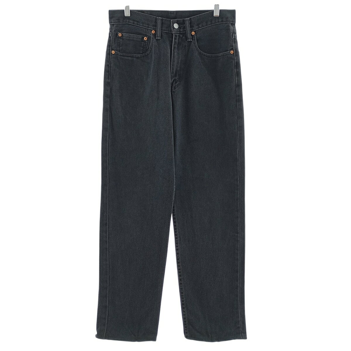 古着 リーバイス Levi's 550 RELAXED FIT ブラックデニム テーパードデニムパンツ メンズw30相当 /eaa404726 【中古】 【250316】 【ss2601_50】