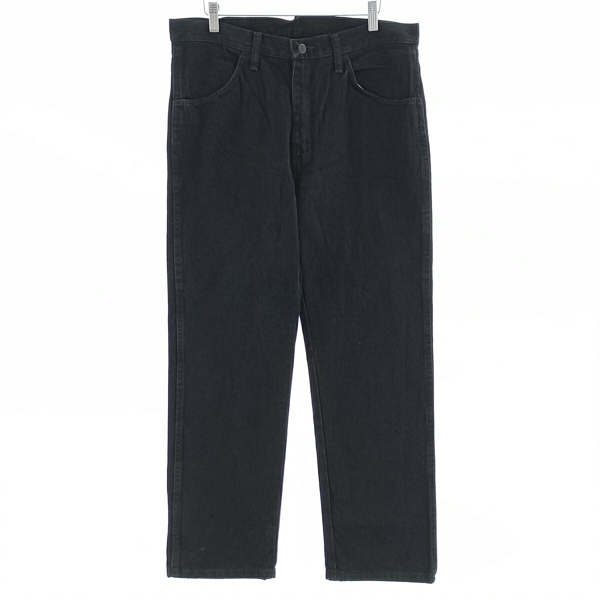 樂天商城 - 古着 ラスラー RUSTLER ブラックデニム ストレートデニムパンツ メンズw34相当 /eaa404745 【中古】 【260110】 【SS2606_10】