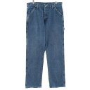 古着 00'S ラングラー Wrangler CARPENTER デニムペインターパンツ メンズw35相当 /eaa404795 【中古】 【250321】(4)