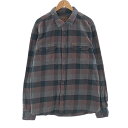 古着 オービス ORVIS バッファローチェック 長袖 ヘビーネルチェックシャツ メンズXL相当 /eaa404812 【中古】 【250205】