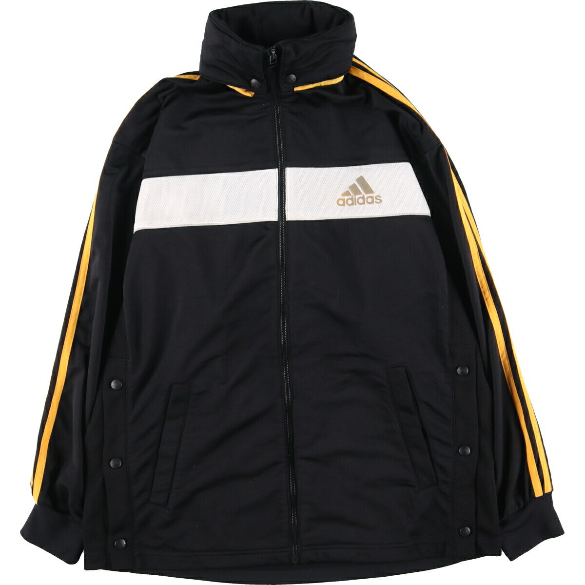 古着 90'S アディダス adidas ジャージパーカー トラックジャケット メンズS ヴィンテージ /eaa407722  