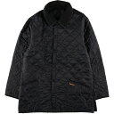 古着 90'S バブアー Barbour LIDDESDALE リッズデイル 旧3ワラント キルティングジャケット パファージャケット 英国製 メンズM ヴィンテージ /eaa408533  