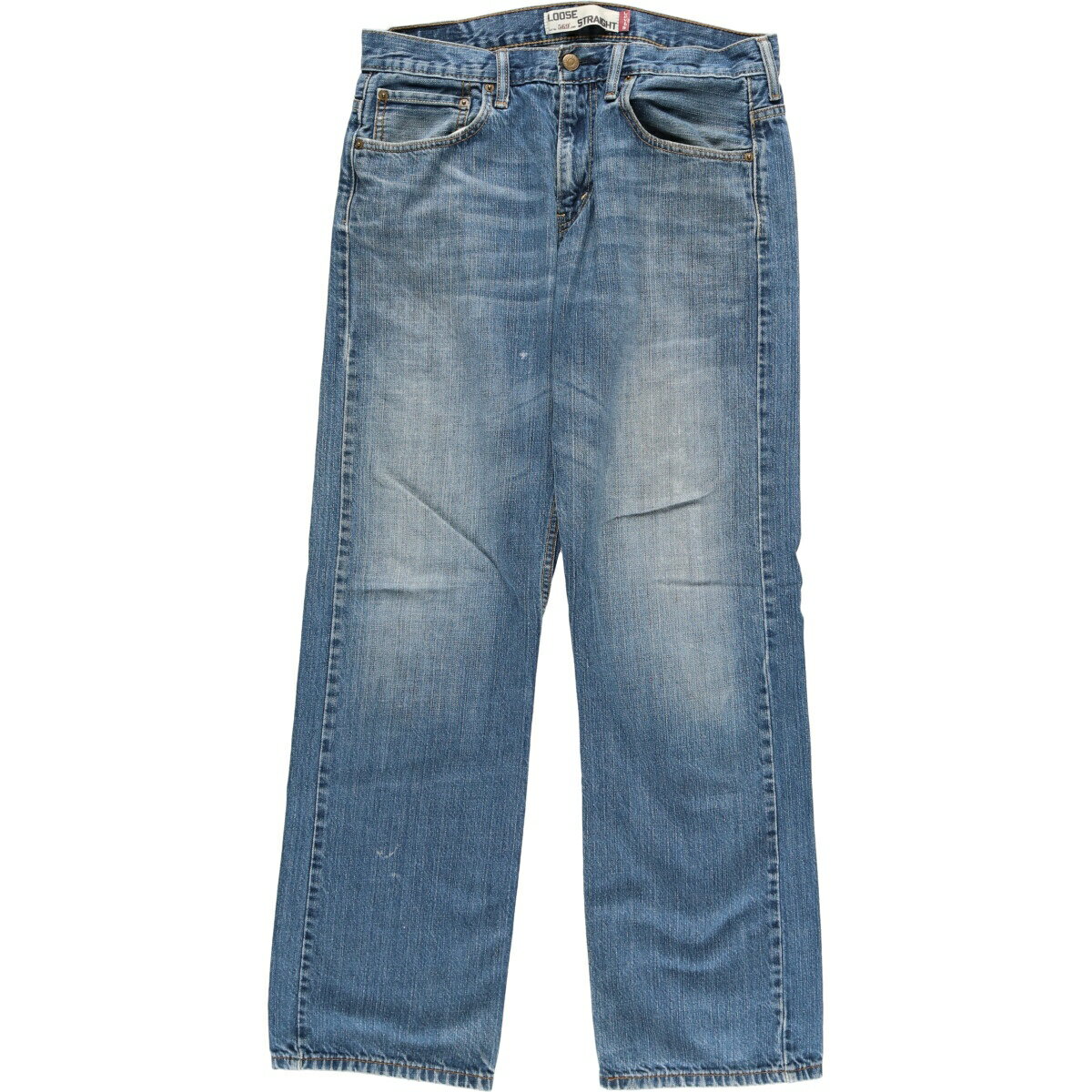 古着 リーバイス Levi's 569 LOOSE STRAIGHT ストレートデニムパンツ メンズw34 /eaa409272 【中古】 【240128】