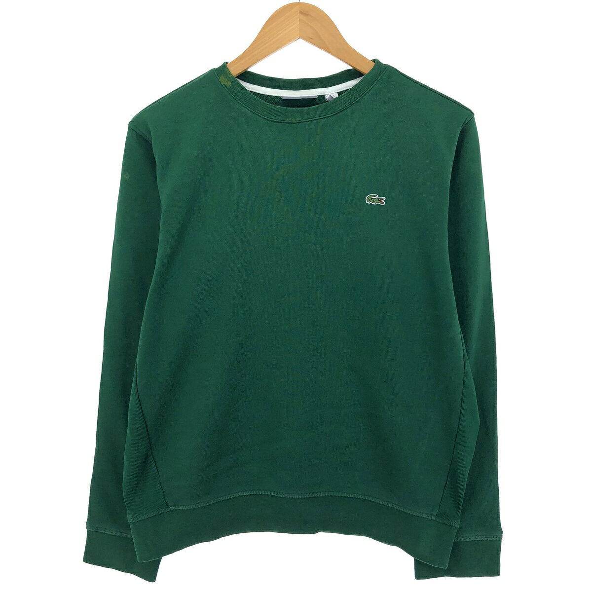 古着 ラコステ LACOSTE ワンポイントロゴスウェットシャツ トレーナー メンズM相当 /eaa410661 【中古】 【241111】 【SS2506_30】