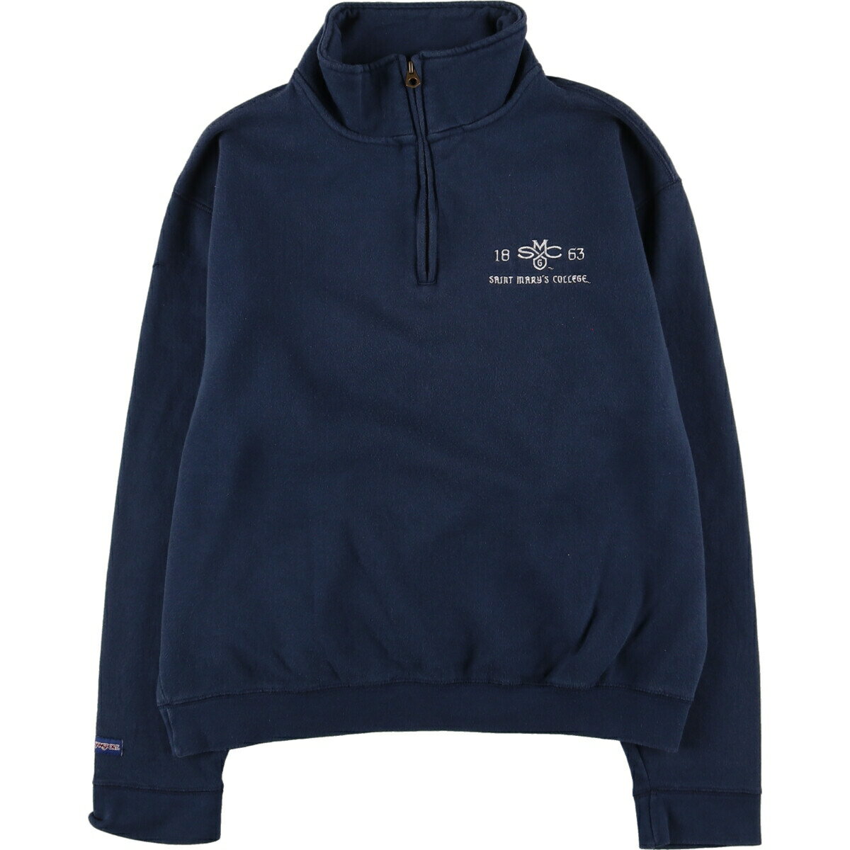 古着 ジャンスポーツ JANSPORT ハーフジップスウェットシャツ トレーナー メンズL /eaa411025 【中古】 【240330】 ss2501_30