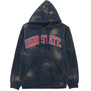 古着 J.AMERICA OHIO STATE オハイオ州立大学 タイダイ柄 カレッジ スウェットプルオーバーパーカー メンズS相当 /eaa411396 【中古】 【241201】 【SS2506_30】