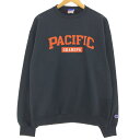 古着 00'S チャンピオン Champion AUTHENTIC ATHLETIC APPAREL カレッジスウェットシャツ トレーナー メンズL /eaa411424  