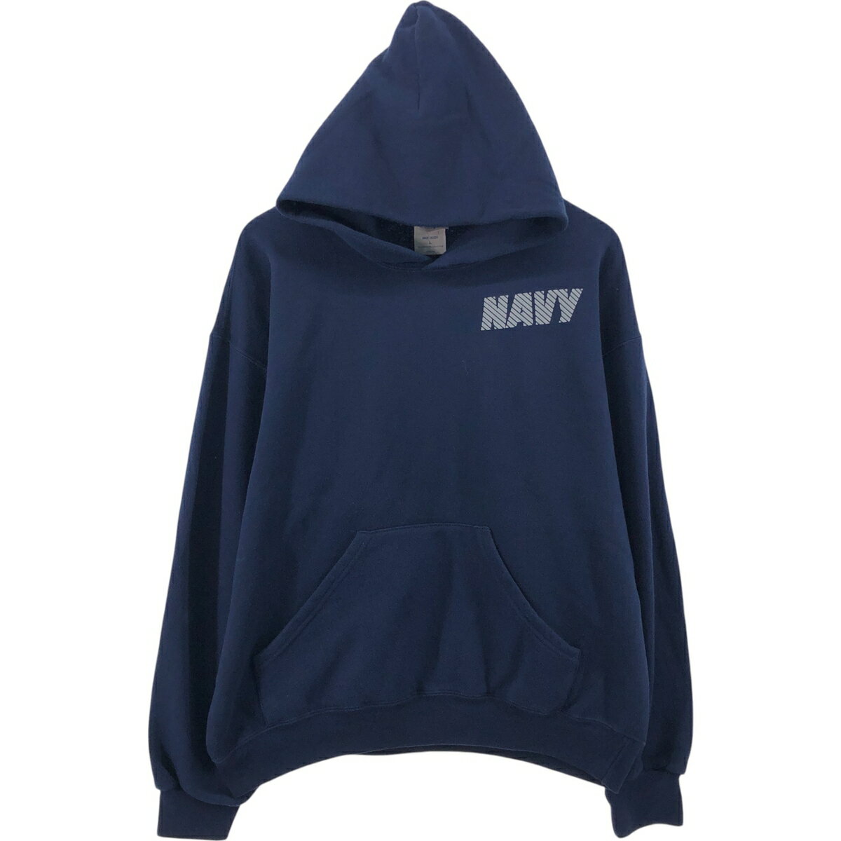 古着 ソフィ SOFFE U.S.NAVY スウェットプルオーバーパーカー USA製 メンズL相当 /eaa411602 【中古】 【241207】 【SS2506_30】