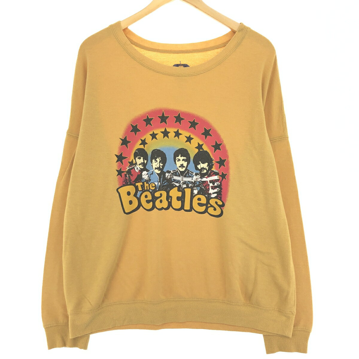 古着 THE BEATLES ビートルズ バンド スウェットシャツ トレーナー メンズXL /eaa411623 【中古】 【240403】